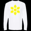 Unisex Gold Soft Touch Long Sleeve T-Shirt Thumbnail