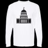 Unisex Gold Soft Touch Long Sleeve T-Shirt Thumbnail