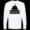 Unisex Gold Soft Touch Long Sleeve T-Shirt Thumbnail