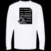 Unisex Gold Soft Touch Long Sleeve T-Shirt Thumbnail