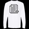 Unisex Gold Soft Touch Long Sleeve T-Shirt Thumbnail