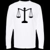 Unisex Gold Soft Touch Long Sleeve T-Shirt Thumbnail