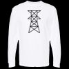 Unisex Gold Soft Touch Long Sleeve T-Shirt Thumbnail