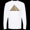 Unisex Gold Soft Touch Long Sleeve T-Shirt Thumbnail
