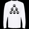 Unisex Gold Soft Touch Long Sleeve T-Shirt Thumbnail