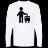 Unisex Gold Soft Touch Long Sleeve T-Shirt Thumbnail