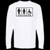 Unisex Gold Soft Touch Long Sleeve T-Shirt Thumbnail