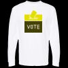 Unisex Gold Soft Touch Long Sleeve T-Shirt Thumbnail