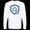 Unisex Gold Soft Touch Long Sleeve T-Shirt Thumbnail
