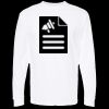 Unisex Gold Soft Touch Long Sleeve T-Shirt Thumbnail