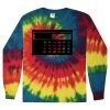 Unisex Tie-Dyed Long Sleeve T-Shirt Thumbnail