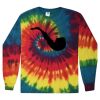 Unisex Tie-Dyed Long Sleeve T-Shirt Thumbnail