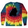 Unisex Tie-Dyed Long Sleeve T-Shirt Thumbnail