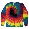Unisex Tie-Dyed Long Sleeve T-Shirt Thumbnail