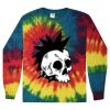 Unisex Tie-Dyed Long Sleeve T-Shirt Thumbnail