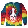 Unisex Tie-Dyed Long Sleeve T-Shirt Thumbnail