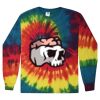 Unisex Tie-Dyed Long Sleeve T-Shirt Thumbnail