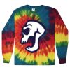 Unisex Tie-Dyed Long Sleeve T-Shirt Thumbnail