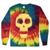 Unisex Tie-Dyed Long Sleeve T-Shirt Thumbnail