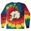 Unisex Tie-Dyed Long Sleeve T-Shirt Thumbnail