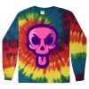 Unisex Tie-Dyed Long Sleeve T-Shirt Thumbnail