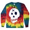 Unisex Tie-Dyed Long Sleeve T-Shirt Thumbnail