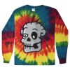 Unisex Tie-Dyed Long Sleeve T-Shirt Thumbnail
