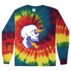 Unisex Tie-Dyed Long Sleeve T-Shirt Thumbnail