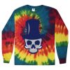Unisex Tie-Dyed Long Sleeve T-Shirt Thumbnail