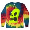 Unisex Tie-Dyed Long Sleeve T-Shirt Thumbnail