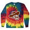 Unisex Tie-Dyed Long Sleeve T-Shirt Thumbnail