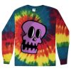 Unisex Tie-Dyed Long Sleeve T-Shirt Thumbnail
