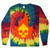 Unisex Tie-Dyed Long Sleeve T-Shirt Thumbnail