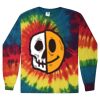 Unisex Tie-Dyed Long Sleeve T-Shirt Thumbnail