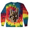 Unisex Tie-Dyed Long Sleeve T-Shirt Thumbnail
