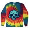 Unisex Tie-Dyed Long Sleeve T-Shirt Thumbnail