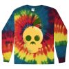Unisex Tie-Dyed Long Sleeve T-Shirt Thumbnail