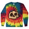Unisex Tie-Dyed Long Sleeve T-Shirt Thumbnail