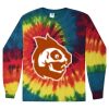 Unisex Tie-Dyed Long Sleeve T-Shirt Thumbnail