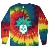 Unisex Tie-Dyed Long Sleeve T-Shirt Thumbnail