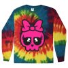 Unisex Tie-Dyed Long Sleeve T-Shirt Thumbnail