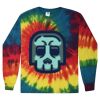 Unisex Tie-Dyed Long Sleeve T-Shirt Thumbnail