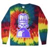 Unisex Tie-Dyed Long Sleeve T-Shirt Thumbnail