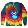 Unisex Tie-Dyed Long Sleeve T-Shirt Thumbnail