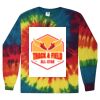 Unisex Tie-Dyed Long Sleeve T-Shirt Thumbnail