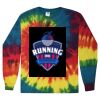 Unisex Tie-Dyed Long Sleeve T-Shirt Thumbnail