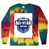 Unisex Tie-Dyed Long Sleeve T-Shirt Thumbnail