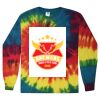 Unisex Tie-Dyed Long Sleeve T-Shirt Thumbnail