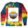 Unisex Tie-Dyed Long Sleeve T-Shirt Thumbnail