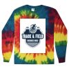 Unisex Tie-Dyed Long Sleeve T-Shirt Thumbnail